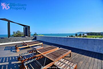 Beach Condo in Hua Hin with Sea, Mountain & Golf View