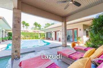 HANA VILLAGE 1 : Beautiful 3 bed Bali style pool villa on Luxury Development close to the beach