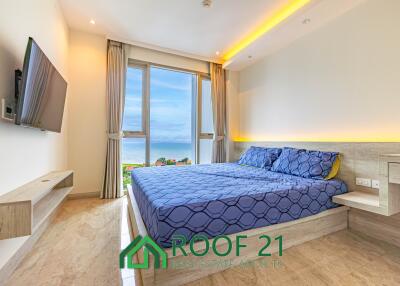 Luxury Sea View Condo for Rent - Private & Walking Distance to Jomtien Beach, Fully Furnished 1 Bedroom /R-0359