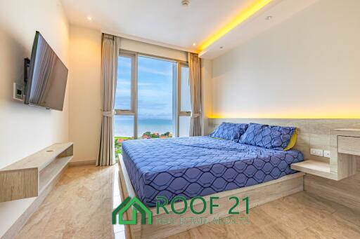 Luxury Sea View Condo for Rent - Private & Walking Distance to Jomtien Beach, Fully Furnished 1 Bedroom