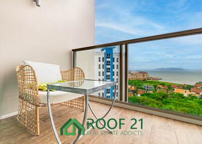 Luxury Sea View Condo for Rent - Private & Walking Distance to Jomtien Beach, Fully Furnished 1 Bedroom