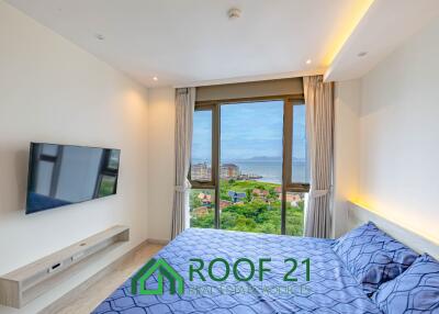 Luxury Sea View Condo for Rent - Private & Walking Distance to Jomtien Beach, Fully Furnished 1 Bedroom /R-0359