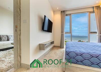 Luxury Sea View Condo for Rent - Private & Walking Distance to Jomtien Beach, Fully Furnished 1 Bedroom /R-0359