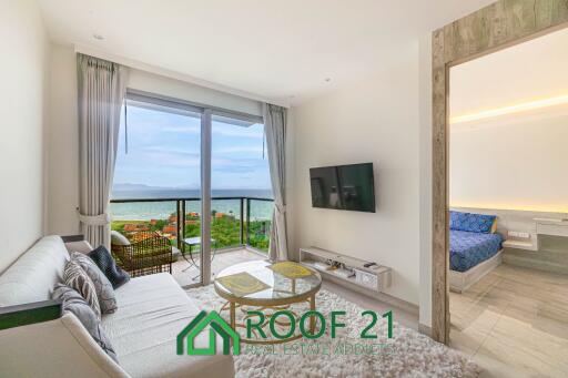 Luxury Sea View Condo for Rent - Private & Walking Distance to Jomtien Beach, Fully Furnished 1 Bedroom