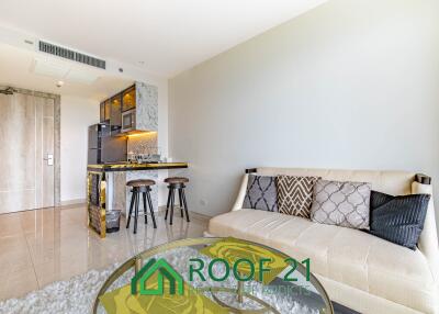 Luxury Sea View Condo for Rent - Private & Walking Distance to Jomtien Beach, Fully Furnished 1 Bedroom /R-0359