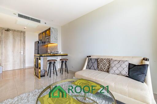 Luxury Sea View Condo for Rent - Private & Walking Distance to Jomtien Beach, Fully Furnished 1 Bedroom