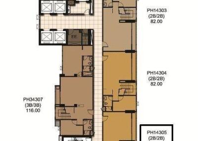 3-BR Condo at C Ekkamai near ARL Ramkhamhaeng