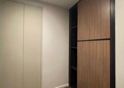 Bedroom with built-in storage