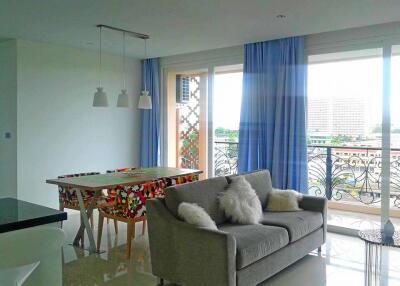 2 Bedrooms Sea View Condo For Rent in Jomtien