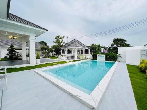 Outstanding, 4 bedroom, 4 bathroom, pool villa for sale in East Pattaya.