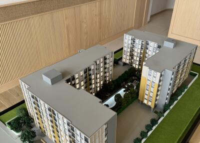 Model of a residential building complex