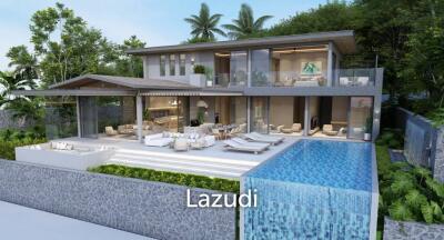 Luxury 5-Bedroom Villa with Seaviews in Bo Phut