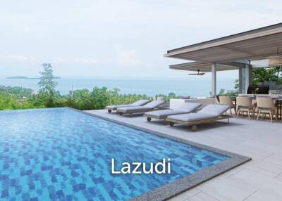 Luxury 5-Bedroom Villa with Seaviews in Bo Phut