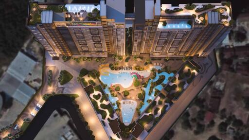 3 bedroom Condo in Seven Seas Le Carnival Jomtien Beach Jomtien