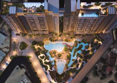 2 bedroom Condo in Seven Seas Le Carnival Jomtien Beach Jomtien