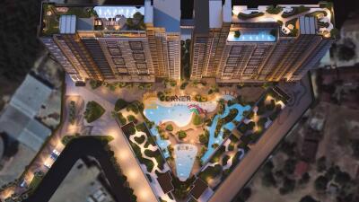 2 bedroom Condo in Seven Seas Le Carnival Jomtien Beach Jomtien