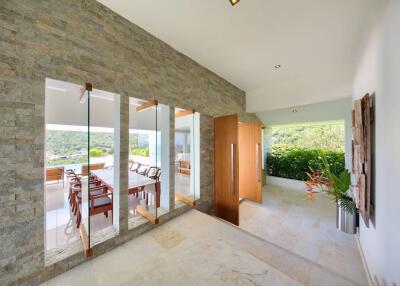 Sea and mountain view villa for sale Koh Samui