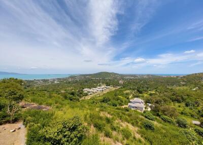 Sea and mountain view villa for sale Koh Samui