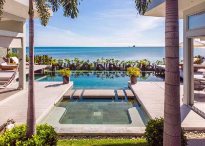 BALINESE BEACHFRONT VILLA, PLAI LAEM, KOH SAMUI