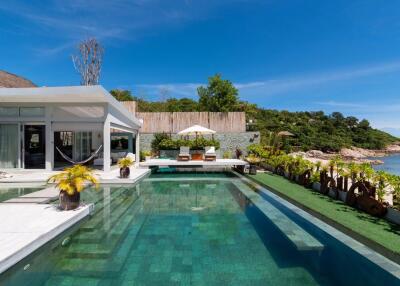 BALINESE BEACHFRONT VILLA, PLAI LAEM, KOH SAMUI