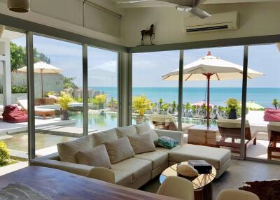 BALINESE BEACHFRONT VILLA, PLAI LAEM, KOH SAMUI