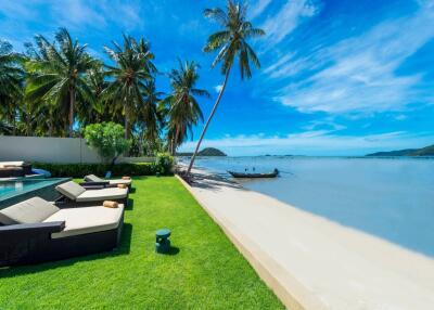 AMAZING SUNSET BEACHFRONT VILLA IN TALING NGAM