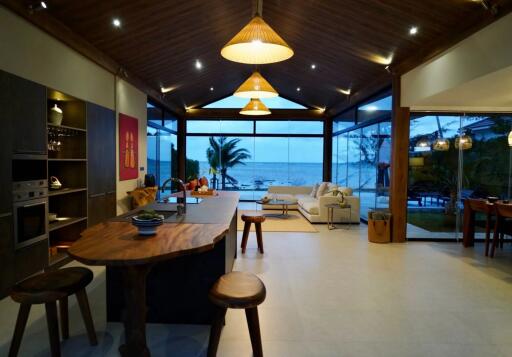 INCREDIBLE DESIGNER VILLA BEACHFRONT