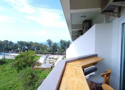 Balcony with a scenic view