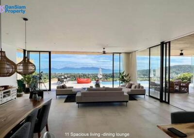 Extraordinary Samui Seaview Villa in Prime Location