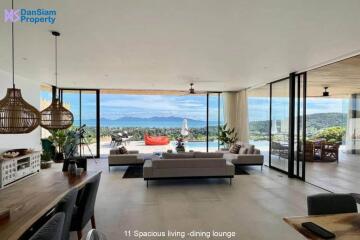 Extraordinary Samui Seaview Villa in Prime Location