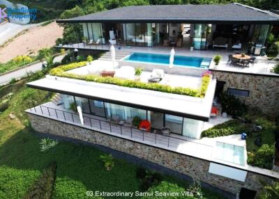 Extraordinary Samui Seaview Villa in Prime Location