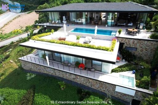 Extraordinary Samui Seaview Villa in Prime Location