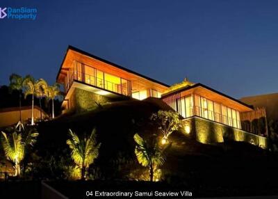 Extraordinary Samui Seaview Villa in Prime Location