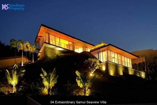 Extraordinary Samui Seaview Villa in Prime Location