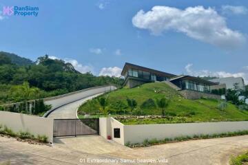 Extraordinary Samui Seaview Villa in Prime Location