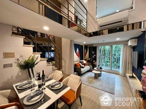 2-BR Duplex at Culture Chula near MRT Sam Yan