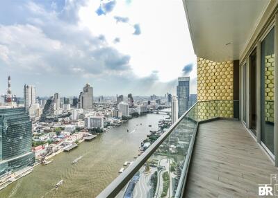 The Residences At Mandarin Oriental Bangkok BTS KRUNG THON BURI 3 Bed 4 Bath  C2312020014