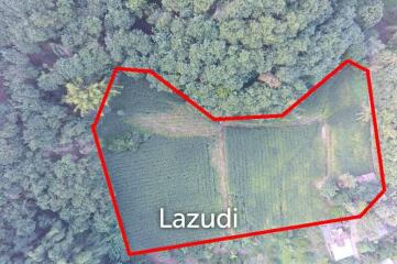 6 rai of land on Hill for Sale