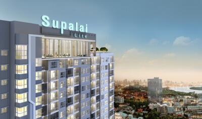 Front view of Supalai Lite building