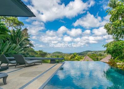 luxury pool with scenic view