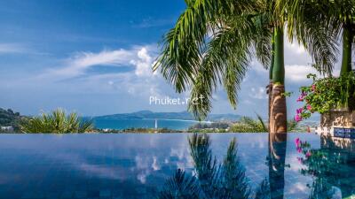 Stunning outdoor infinity pool with ocean view