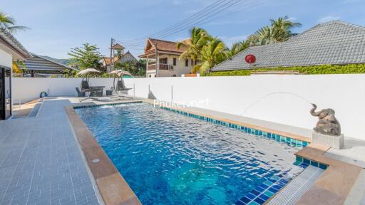 Outdoor swimming pool