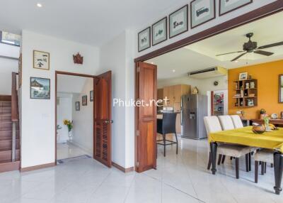 Bright and spacious main living area with open dining space and modern amenities