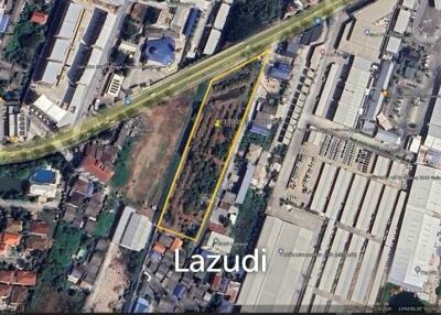 Prime 8000 sqm Freehold Land in Dokmai, Prawet Bangkok