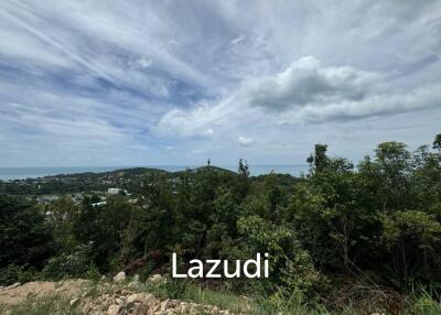 Hilltop Land with Panoramic View in Plai Laem, Koh Samui