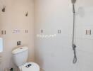 Bathroom with shower and toilet