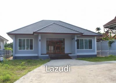 Newly built pleasant home with living.