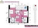 Floor plan of Room Type 3 - 72.00 SQM