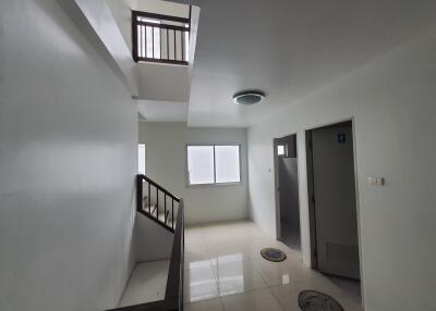 staircase and hallway inside a residential building