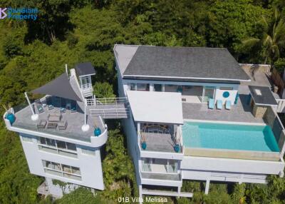 Exceptional 5-Bedroom Samui Sea-view Villa at Bo Phut